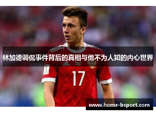 林加德调侃事件背后的真相与他不为人知的内心世界 林加德调侃事件背后的真相与他不为人知的内心世界