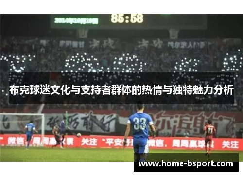 布克球迷文化与支持者群体的热情与独特魅力分析