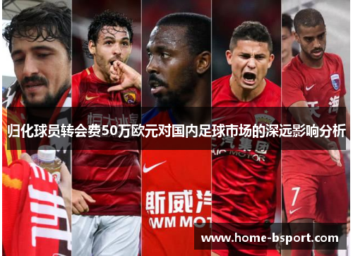 归化球员转会费50万欧元对国内足球市场的深远影响分析